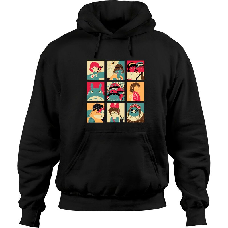 Hoodies Unisex Spirited Away Studio Ghibli — Sweats à capuche pour hommes