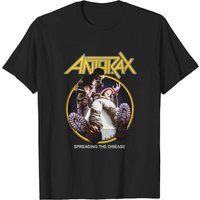 T-shirt unisexe Anthrax : Liste des morceaux de Spreading The Disease — T-shirts pour hommes