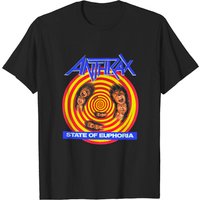 T-shirt unisexe Anthrax : État d'euphorie pour hommes — T-shirts pour hommes