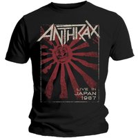 Anthrax Unisex Tee: Live in Japan for Men — Mens T Shirts