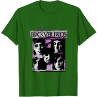 T-Shirt Unisexe Veil Brides : Visages Grunge pour Hommes