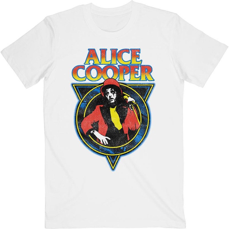T-shirt unisexe Alice Cooper motif peau de serpent — T-shirts pour hommes