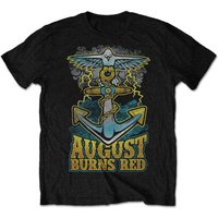 August Burns Red Unisex Tee: Dove Anchor for Men — Mens T Shirts