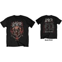 T-shirt unisexe Slayer : Demonic Admat European Tour 2018 — T-shirts pour hommes