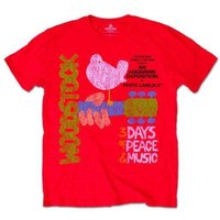 T-shirt Woodstock : Affiche Vintage Classique pour Hommes — T-shirts pour hommes