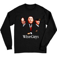 T-shirt à manches longues Wiseguys Les Trois Stooges pour unisexe — T-shirts pour hommes