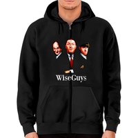Wiseguys Les Trois Stooges Sweat à Capuche Zippé Unisexe Noir