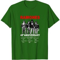 T-shirt Signatures 48e Anniversaire Ramones 1974-2022 pour Hommes — T-shirts pour hommes