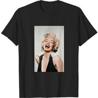 T-shirt pour hommes Marilyn Monroe en noir