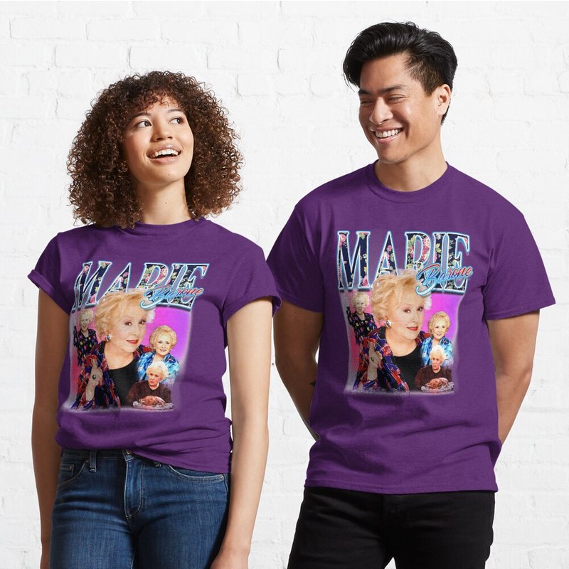 T-shirt classique Marie Barone Doris Roberts pour hommes — T-shirts pour hommes