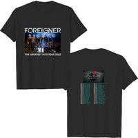 Foreigner The Greatest Hits Tour 2022 Unisex T-Shirt