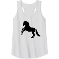 Débardeurs Horse pour hommes en gris foncé — T-shirts pour hommes