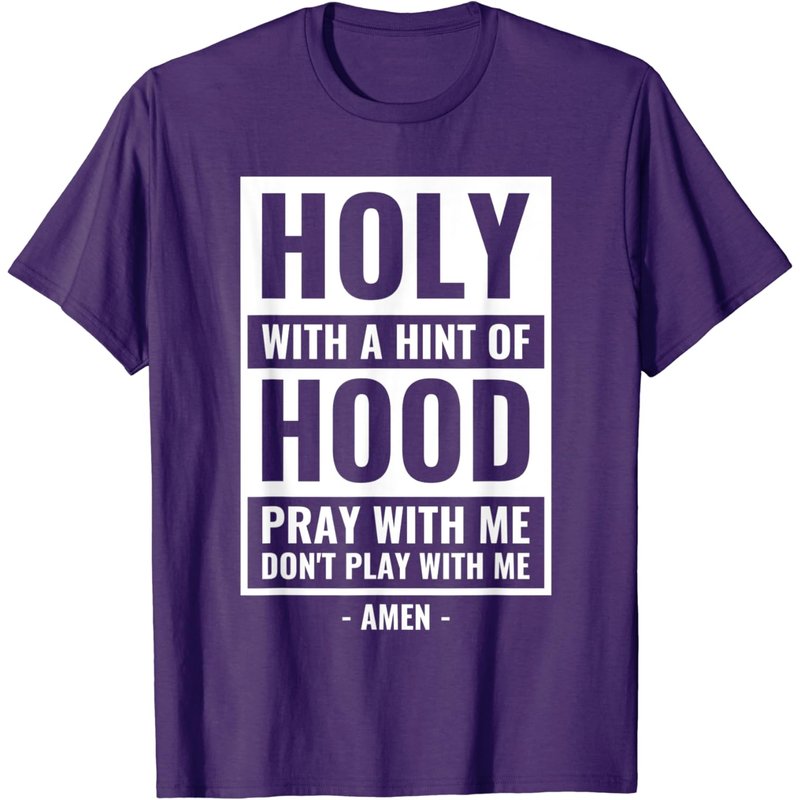 Holy Shirt T-shirt Pray With Me pour hommes — T-shirts pour hommes