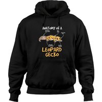 Hoodie Enfant Anatomie Gecko Léopard Unisexe