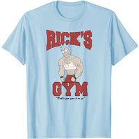 T-shirt plein couleur de Rick's Gym de Rick et Morty pour hommes — T-shirts pour hommes