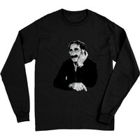 T-shirt à manches longues Groucho Marx pour unisexes