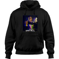 Hoodies YNW Melly pour unisex en noir