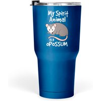 Screaming Possum 30 Oz Tumbler - Funny Opossum Design — Mugs & Tumblers