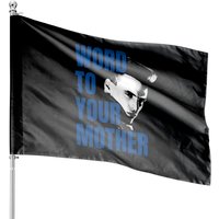 Vanilla Ice Word To Your Mother Short Sleeve House Flags — Decorative Flags