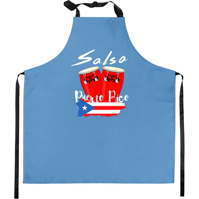 Tablier de cuisine Fierté Portoricaine - Salsa De Puerto Rico — Tabliers de cuisine