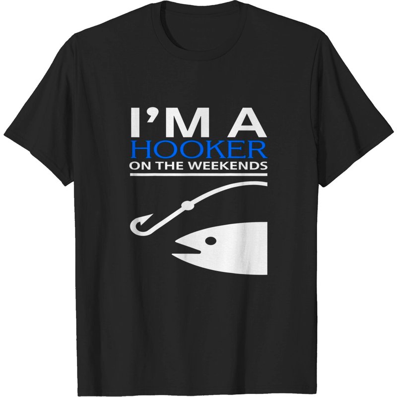 T-shirt Je suis un Hooker le Week-end pour Hommes — T-shirts pour hommes