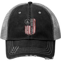 Betsy Ross Gadsden We The People Flag Trucker Hat
