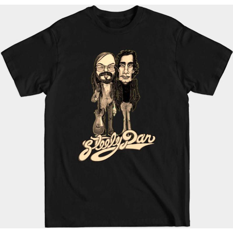 Stell Two Dan - Steely Dan Men's T-Shirt in Black