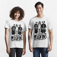 Melvins Band Essential T-Shirt for Men in Black — Mens T Shirts