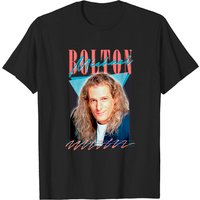 T-shirt pour hommes Michael Bolton en noir — T-shirts pour hommes
