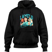 Hoodie Unisexe LaMelo Ball Vintage en Noir