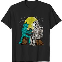 T-shirt Vintage Tatoueur Astronaute Alien Inking pour Hommes — T-shirts pour hommes