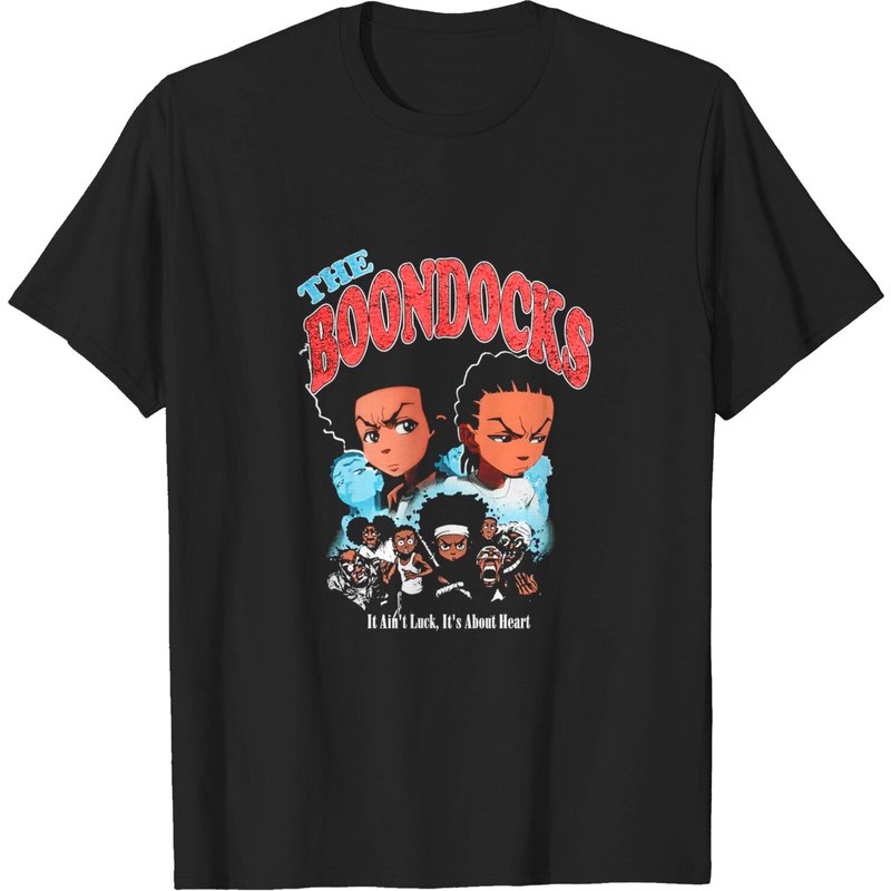 T-shirt unisexe Vintage The Boondocks pour hommes — T-shirts pour hommes