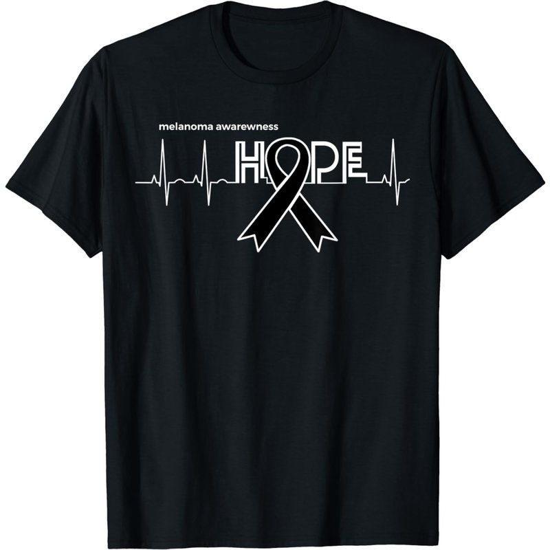 T-shirt de sensibilisation au cancer de la peau pour le Mois du mélanome — T-shirts pour hommes