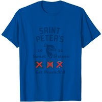 T-shirt Saint Peter’s Peacocks pour hommes en noir
