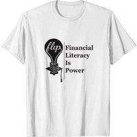 T-shirt classique Financial Literacy Is Power pour hommes — T-shirts pour hommes