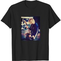 T-Shirt Kurt Cobain pour Hommes - T-Shirt Noir — T-shirts pour hommes