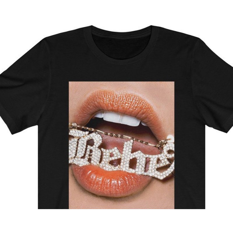 T-shirt Noir pour Hommes Bebe Rexha — T-shirts pour hommes