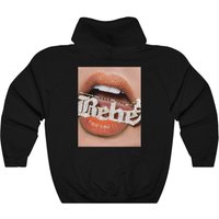 Hoodie Unisexe Bebe Rexha en Noir