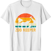 T-shirt Zoo Keeper pour hommes - Noir