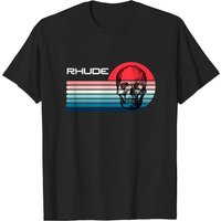 T-shirt classique à motif crâne vintage Rhude pour hommes — T-shirts pour hommes