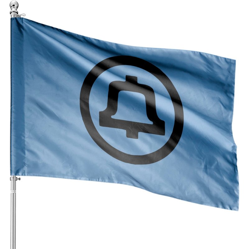 Bell Telephone Logo House Flags - Double-Sided Print — Decorative Flags