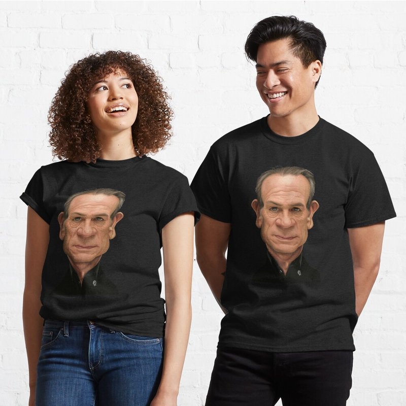 Tommy Lee Jones Classic T-Shirt for Men — Mens T Shirts