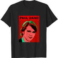 T-shirt classique Paul Dano pour hommes en noir
