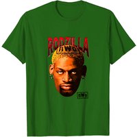 T-shirt pour hommes Dennis Rodman Rodzilla The Worm