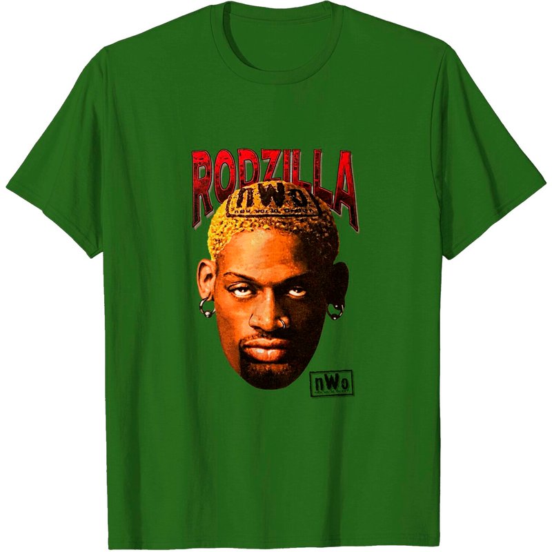 T-shirt pour hommes Dennis Rodman Rodzilla The Worm — T-shirts pour hommes