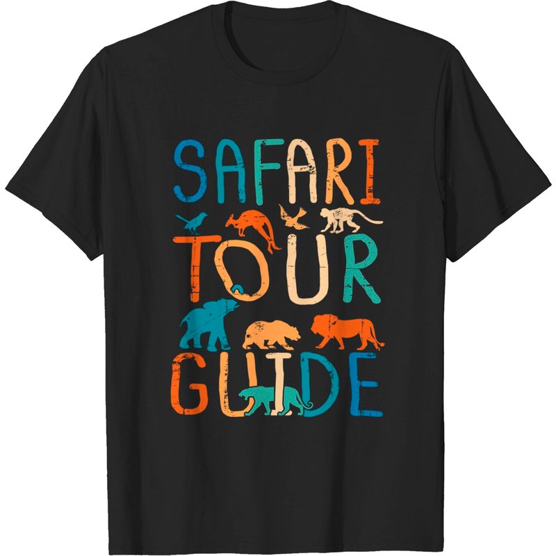 Safari Tour Guide Costume T-Shirt for Men — Mens T Shirts