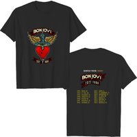 T-shirt Bon Jovi 2022 Tour pour hommes