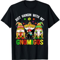 T-shirt Hangin With My Gnomigos 3 Gnomes Mexicains pour Hommes — T-shirts pour hommes