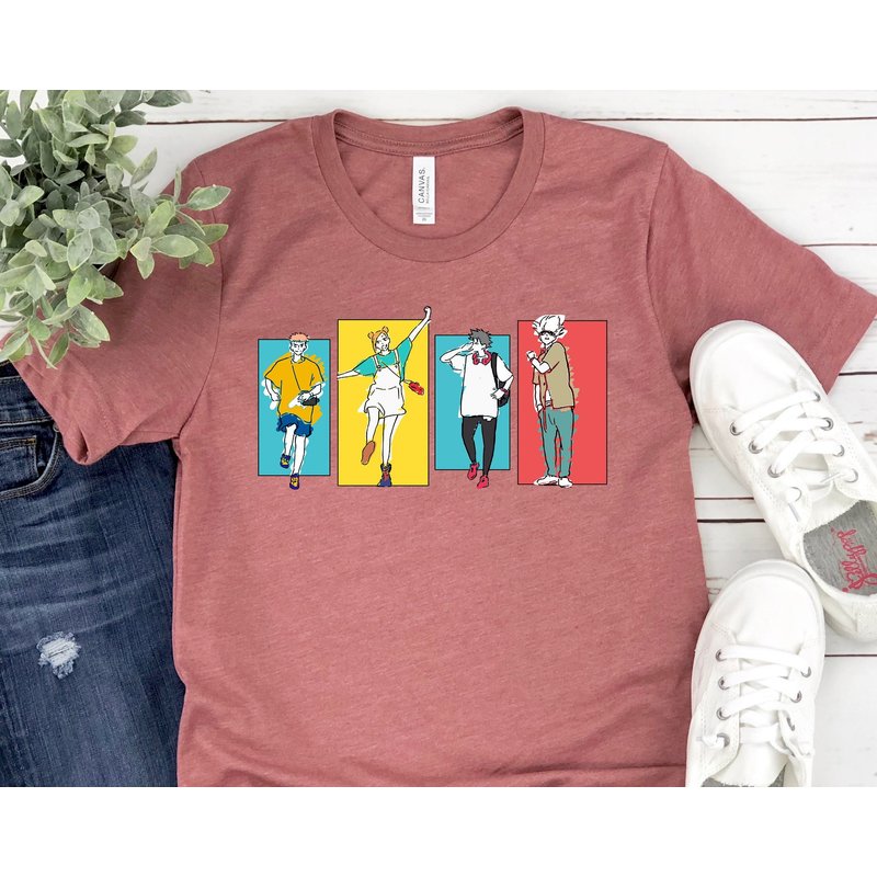 T-shirt Jujutsu Kaisen Friends pour hommes — T-shirts pour hommes