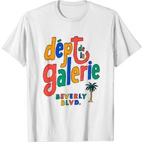T-shirt pour hommes Dept De La Galerie Cafe Beverly — T-shirts pour hommes